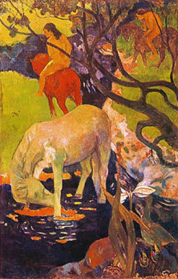 Gauguin  Paul Il cavallo bianco - 