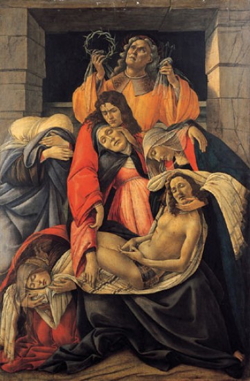 Botticelli Sandro  La Pietà
