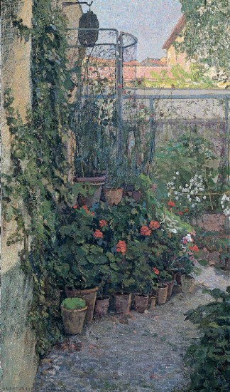 Llewelyn Lloyd, Il giardino, trittico,