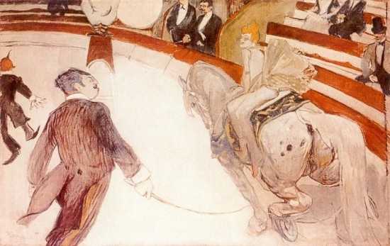 touluse Lautrec amazzone al Circo