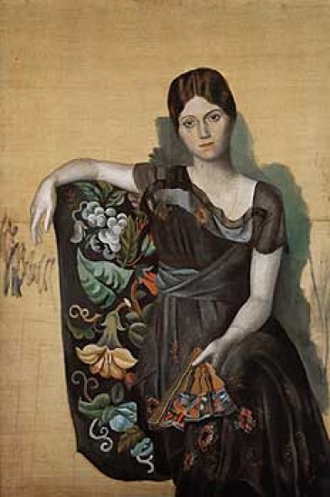 Picasso, Ritratto di Olga, 
