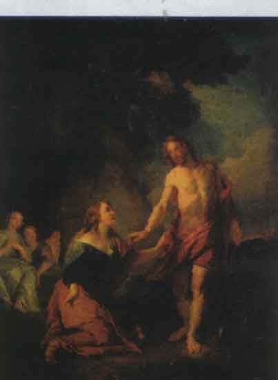 Charles de La Fosse  L'apparizione di Cristo a Maria Maddalena