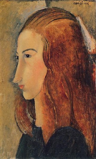 Modigliani Amedeo ritratto di Jeanne Hebuterne