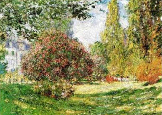 Monet Claude  Il parco di Monceau