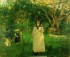 Morisot Berthe A caccia di farfalle