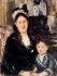 Morisot Berthe Portrait of Mme Boursier and her Daughter.j