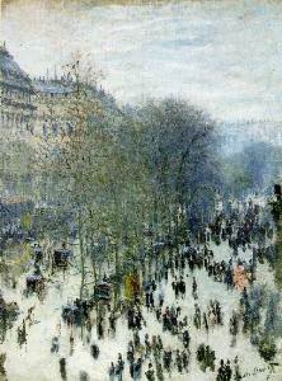 Monet claude Rue de Capucines