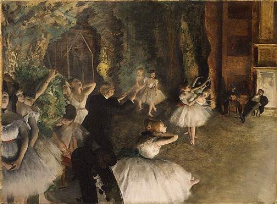 Degas Edgar  Il riposo delle danzatrici