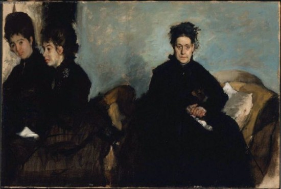 Degas,Edgar Duchessa di Montejasi with Her Daughters, Elena and Camilla