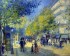 Renoir  Pierre Auguste Boulevard a Parigi