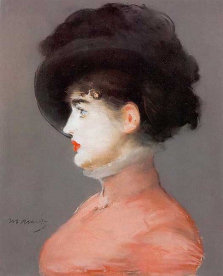 Manet Edouard   The Vienese: Portrait of Irma Bruner in a Black Hat,