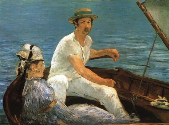Manet Edouard   Boating,