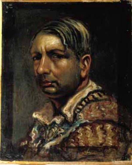Giorgio de Chirico Autoritratto a mezzo busto