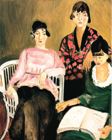 Matisse henri  The Three Sisters, 