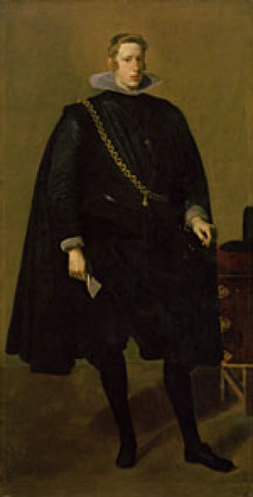 Velazquez  Filippo IV  re di Spagna