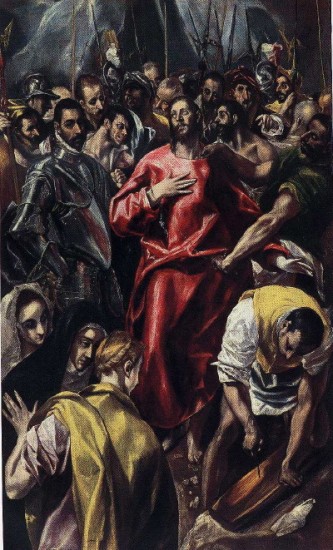 El Greco. La spoliazione di Cristo