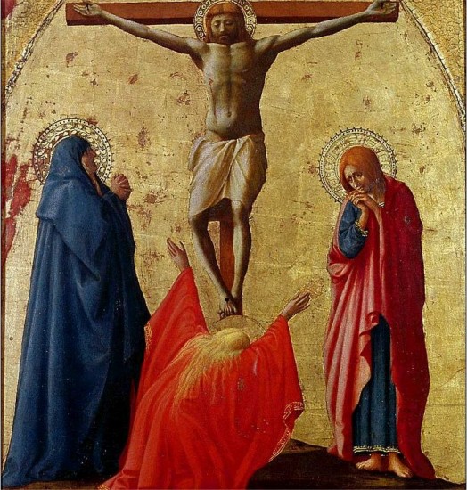 Masaccio. Crocifissione