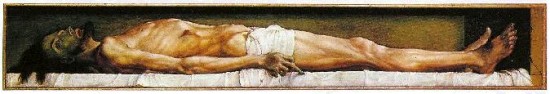 Holbein hans il Giovane Cristo morto