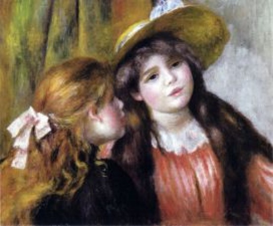 Renoir Ritratto di due bambine