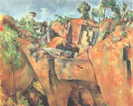 Cézanne Paul Cava di pietre a Bibèmus