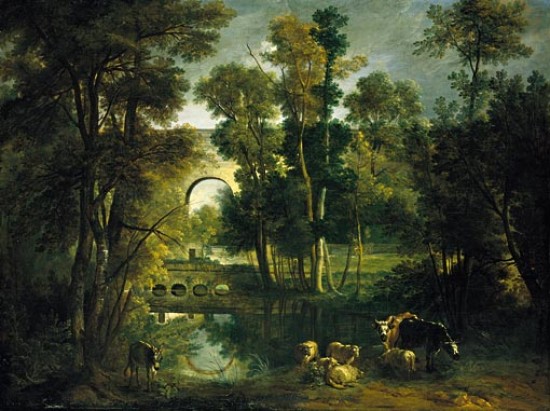 Jean-Baptiste Oudry Paysage avec l’aqueduc d’Arcueil
