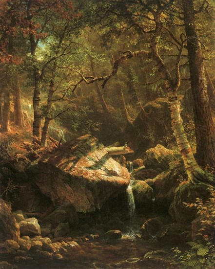 Bierstadt albert Mountain Brook 