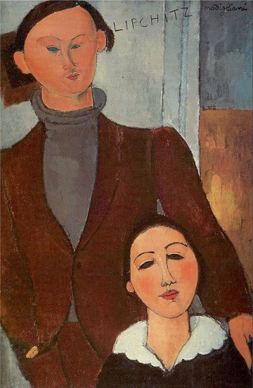 Modigliani Amedeo Ritratto di Jacques Lipchitz e sua moglie Berthe