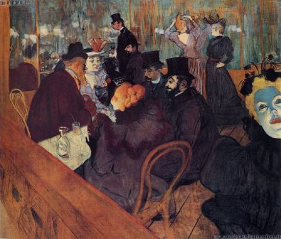 Toulouse Lautrec Au Moulin-Rouge ou La Promenade 
