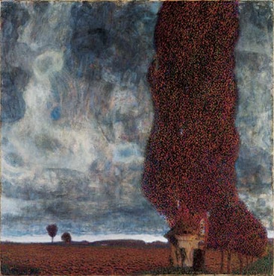 Klimt Gustav Il grande pioppo