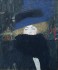 Klimt  Gustav donna con cappello