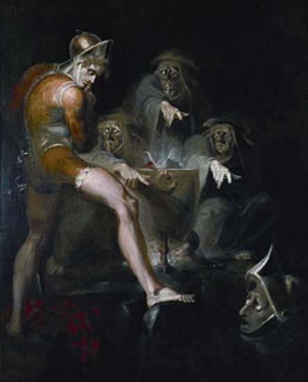Henry Fuseli Macbeth Consulting the Vision of the Armed Head 