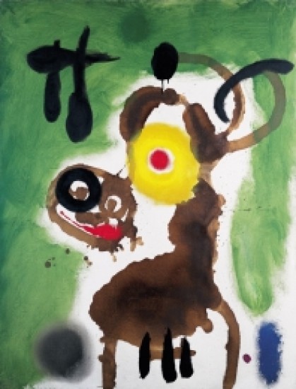 Joan Miró , Mujer y pajaro,