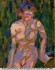 Ernest Ludwig kirchner nudo di ragazza con ombre diramate