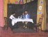 G. Münter, Kandinsky ed Erma Bossi a un tavolo,