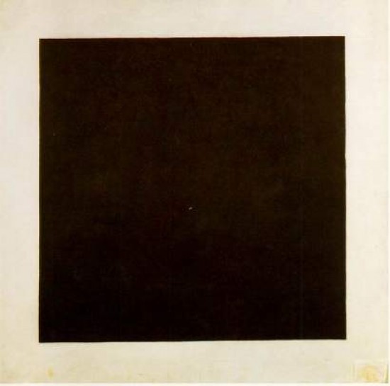 Kasimir Malevic - Quadrato nero su fondo bianco