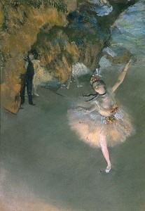 Degas Ballerina che saluta