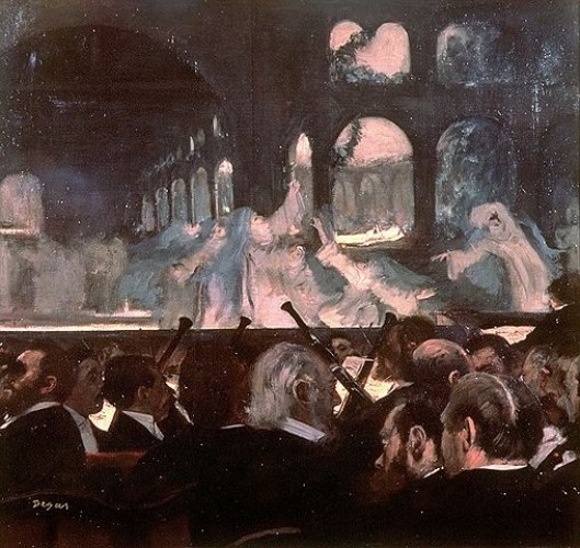 Degas Al balletto di Robert Le Diable