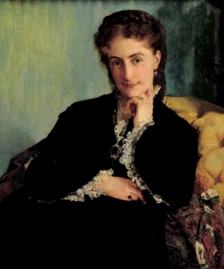 Paul Baudry   Portrait de Mme Louis Cézard