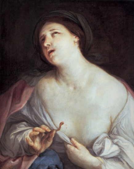 Guido Reni Il suicidio di cleopatra