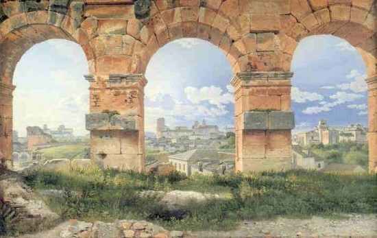 Christoffer Wilhelm Eckersberg    Colosseo