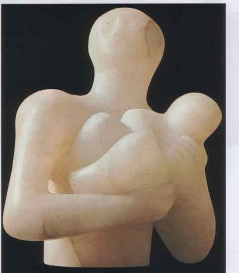 Moore Henry  Moore madre e figlio 