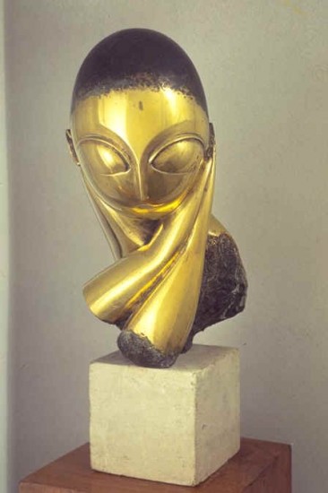 Brancusi:Constantin  Madamoiselle Pognania 1913 