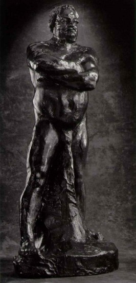 Rodin August  studio di nudo di Balzac