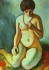 Macke August Nudo con collana