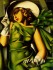 Lempicka Tamara  ragazza in verde