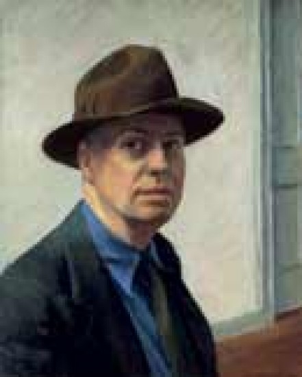 Hopper Edward autoritratto