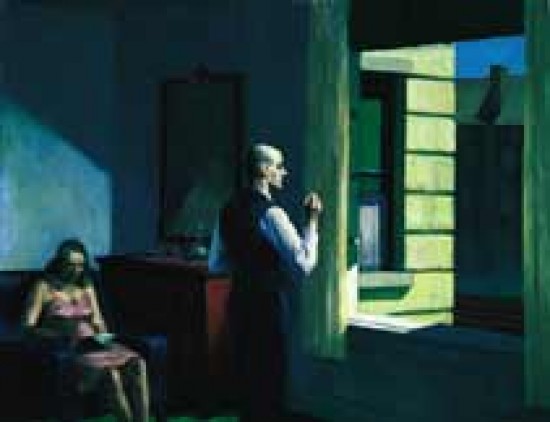 Hopper Edward Hotel by a Railroad 