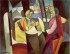 Gleizes albert figure davanti ad una finestra