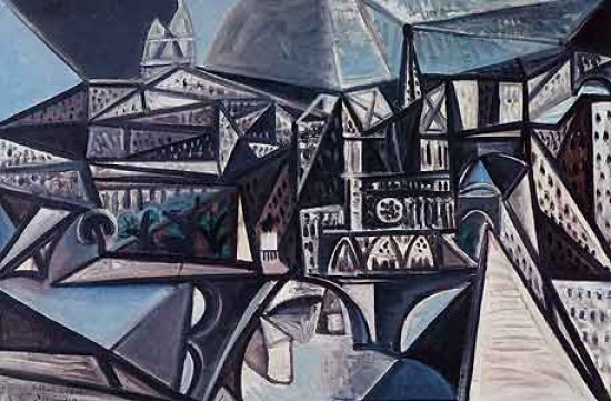 Picasso, Pablo,Veduta di Notre Dame - le de la cit,