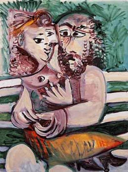 Picasso,Pablo  Entreinte (Abbraccio),